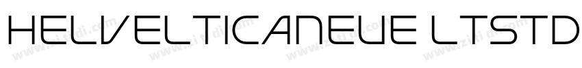 HelvelticaNeue LTStd字体转换